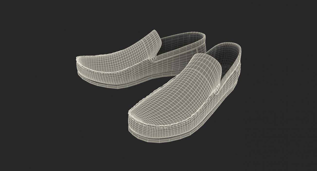 3D Man Shoes Collection 11 model