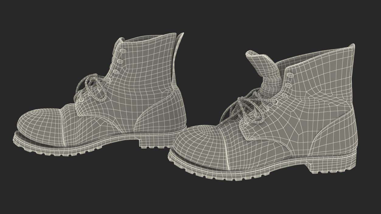 3D Man Shoes Collection 11 model