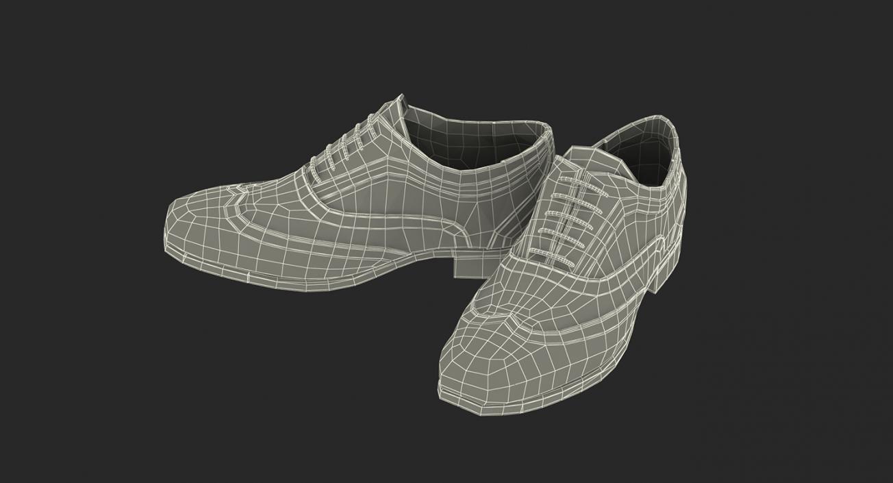 3D Man Shoes Collection 11 model