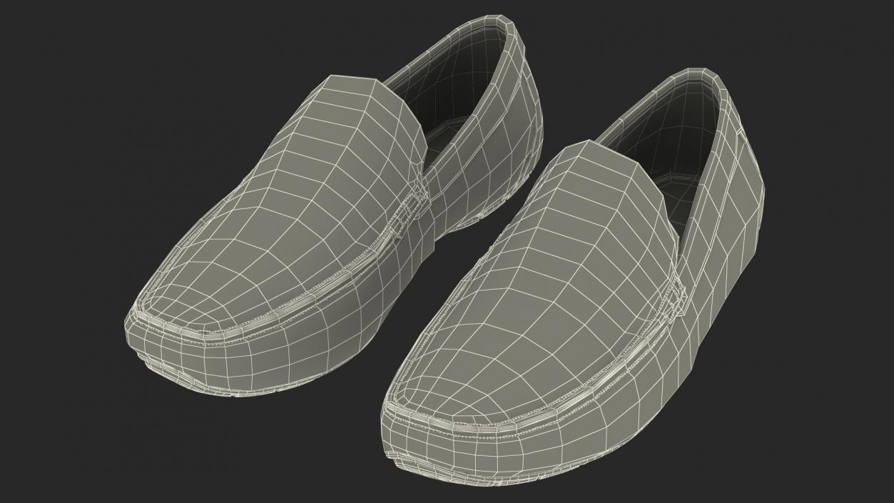 3D Man Shoes Collection 11 model