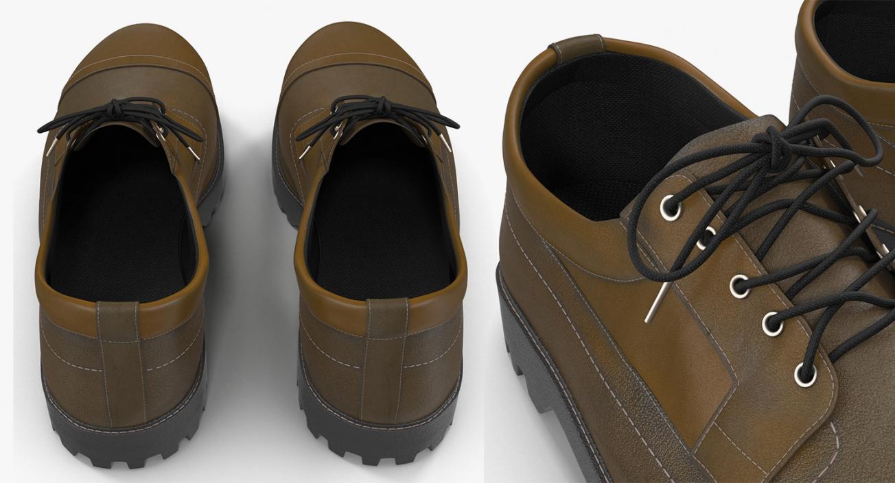 3D Man Shoes Collection 11 model