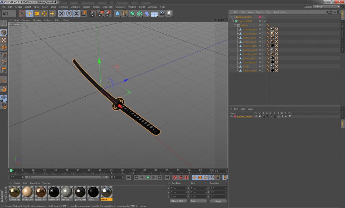 Katana Sword 3D