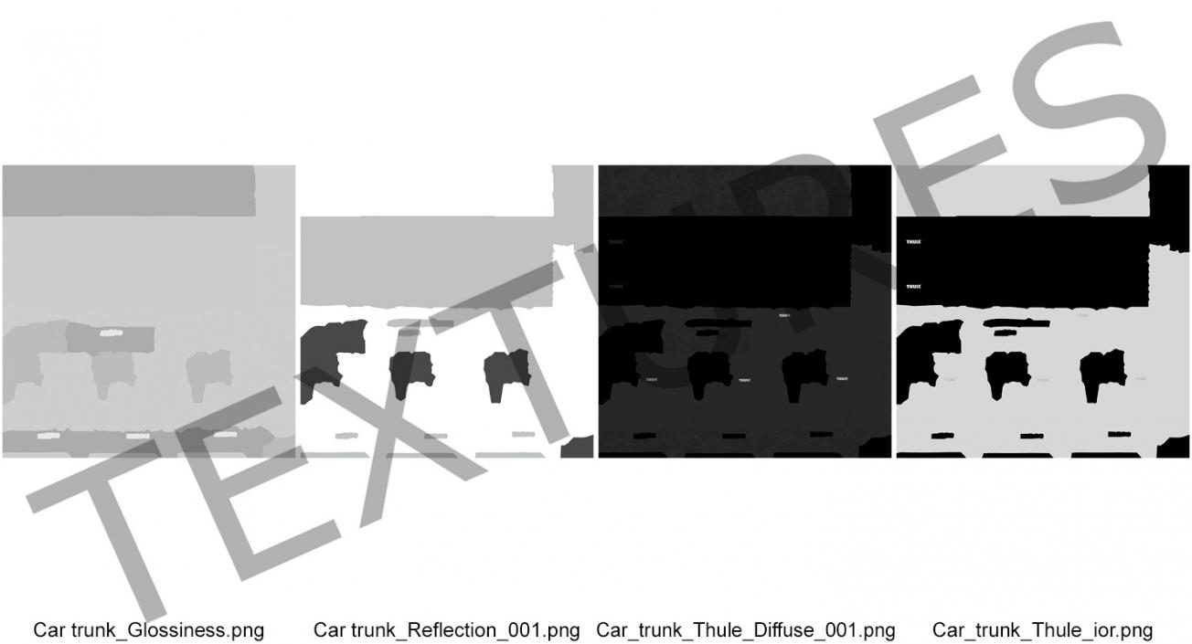 3D model Thule Wingbar Silver