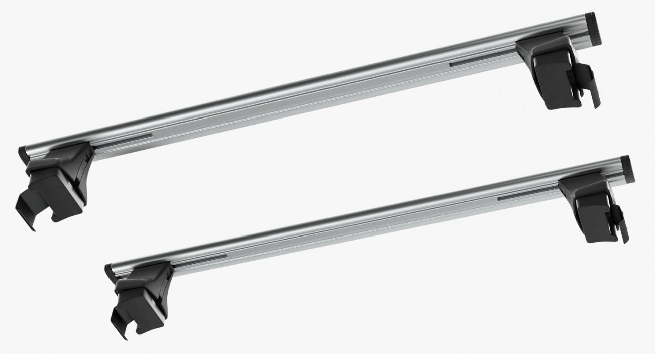 3D model Thule Wingbar Silver