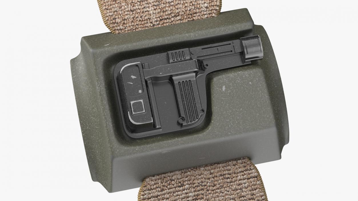 3D model Rebel Wrist Communicator from Star Wars Unfastened