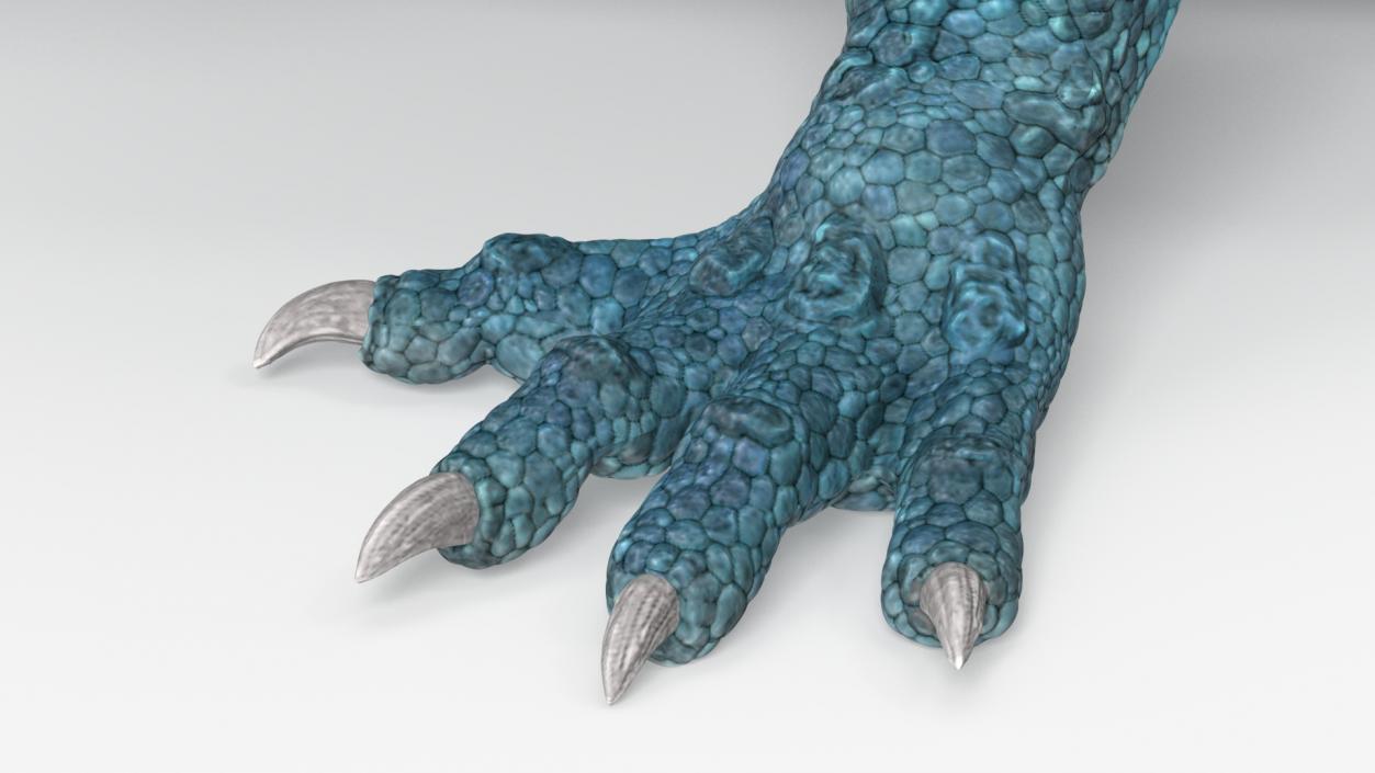 3D model Basilisk in Attack Pose 2