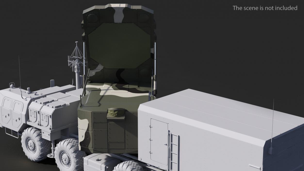 S300 Camouflage Radar Flap Lid B 3D