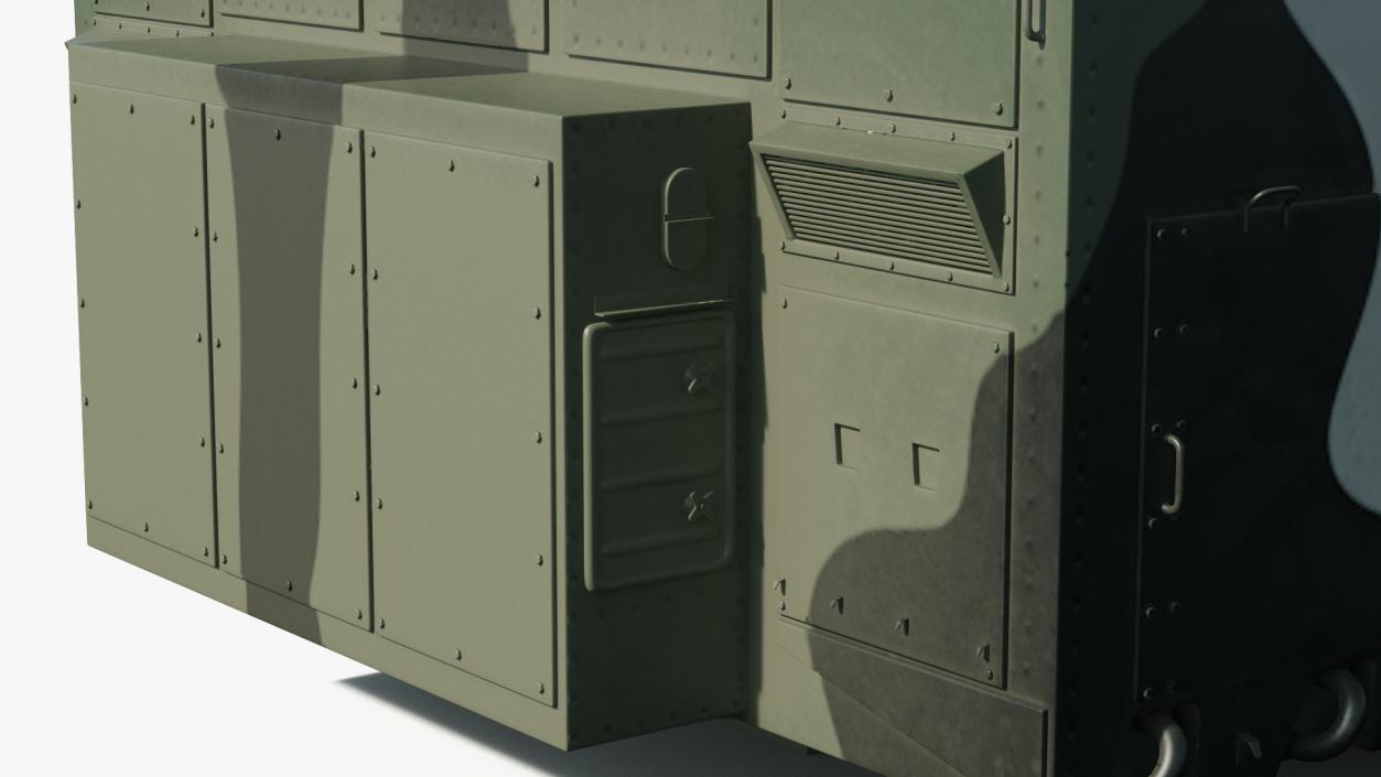 S300 Camouflage Radar Flap Lid B 3D