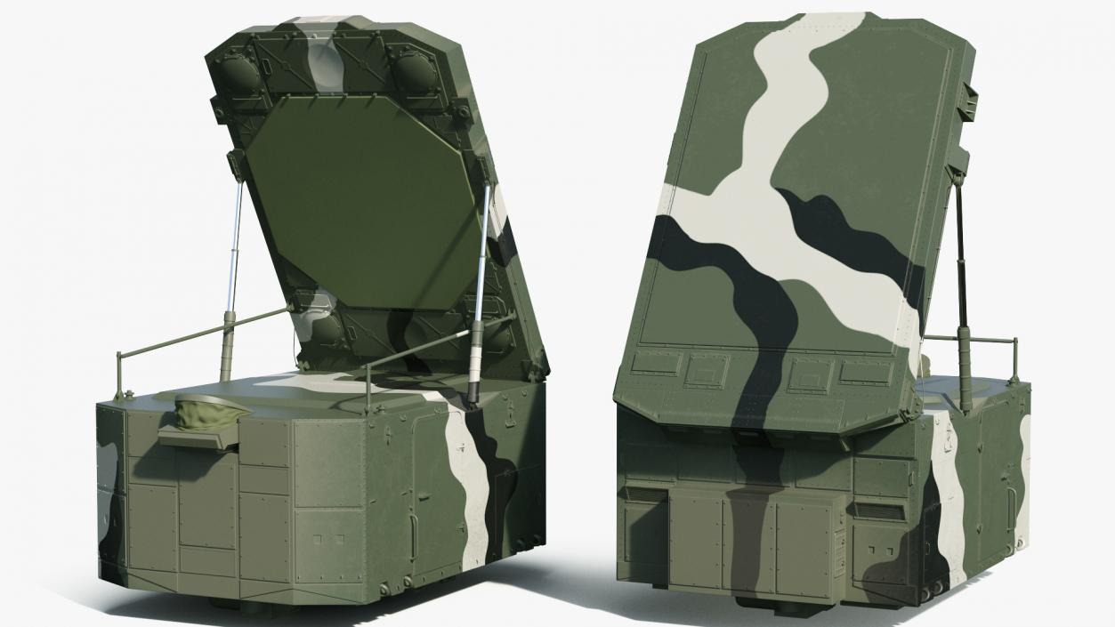 S300 Camouflage Radar Flap Lid B 3D