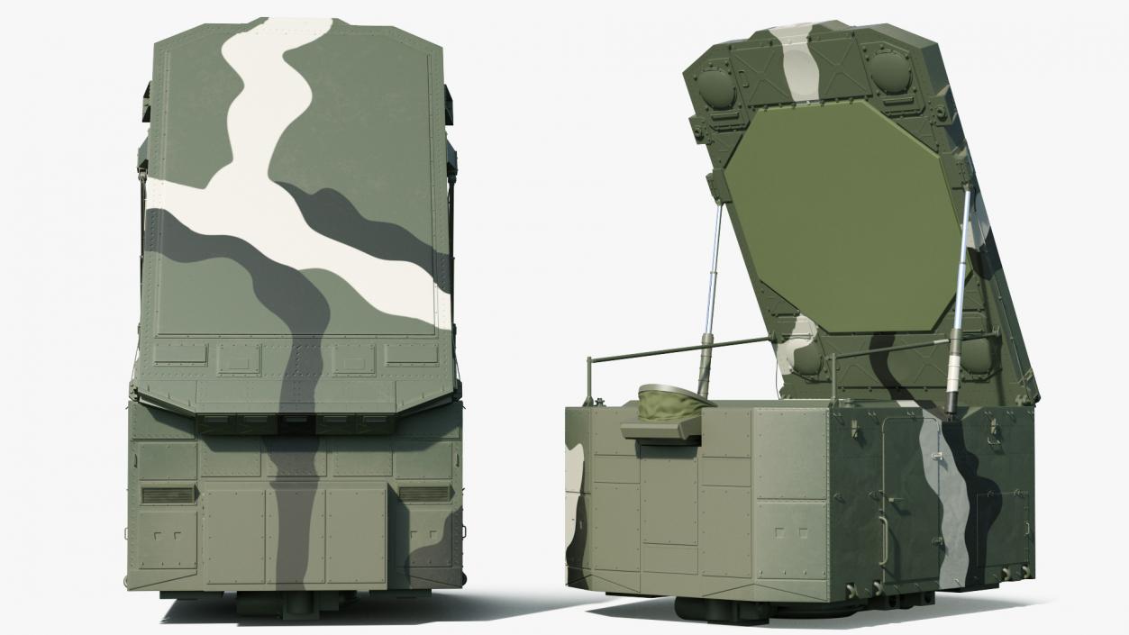 S300 Camouflage Radar Flap Lid B 3D