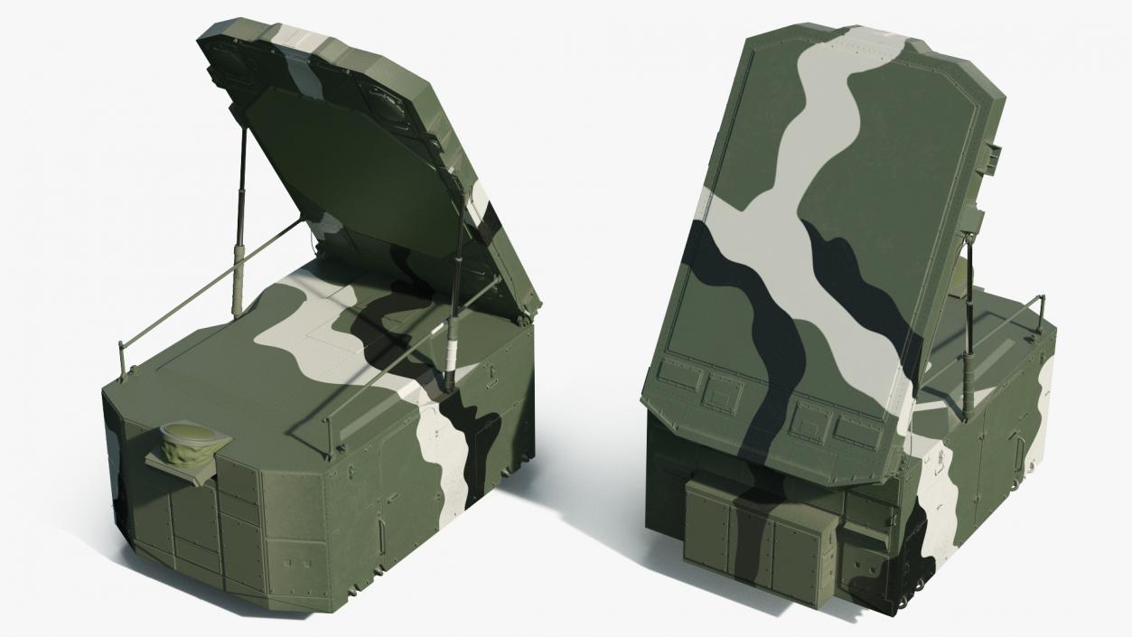 S300 Camouflage Radar Flap Lid B 3D