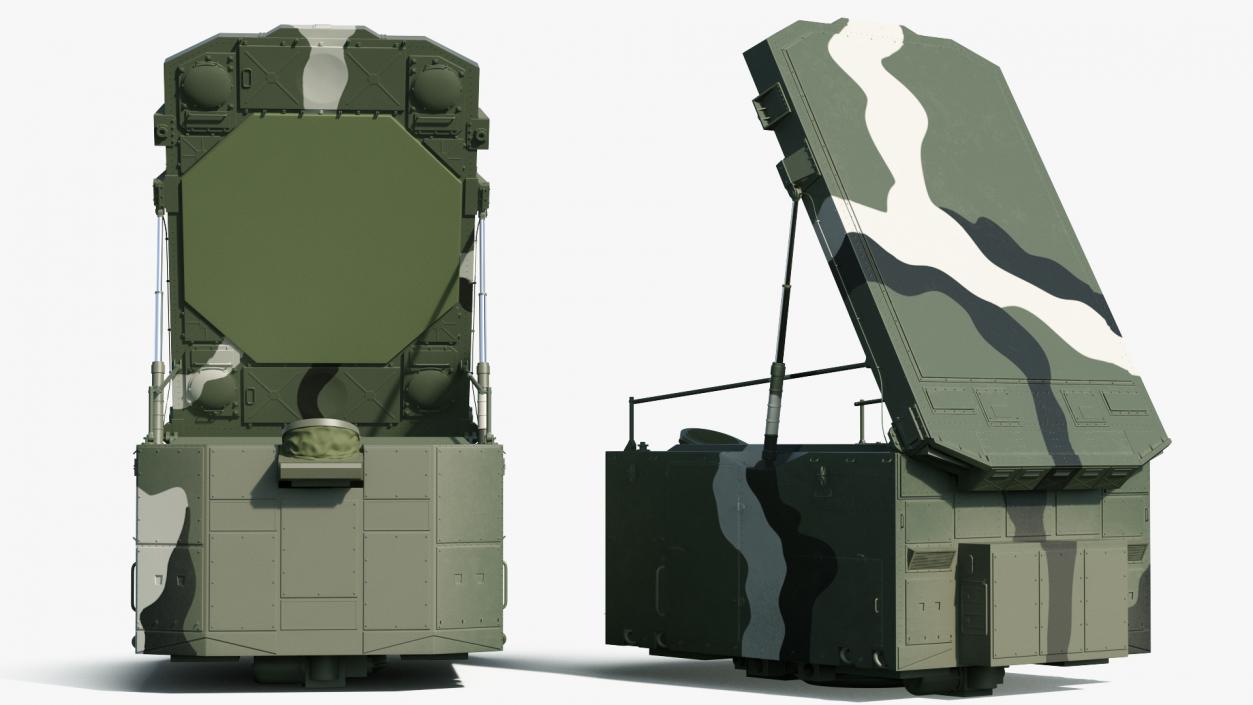 S300 Camouflage Radar Flap Lid B 3D