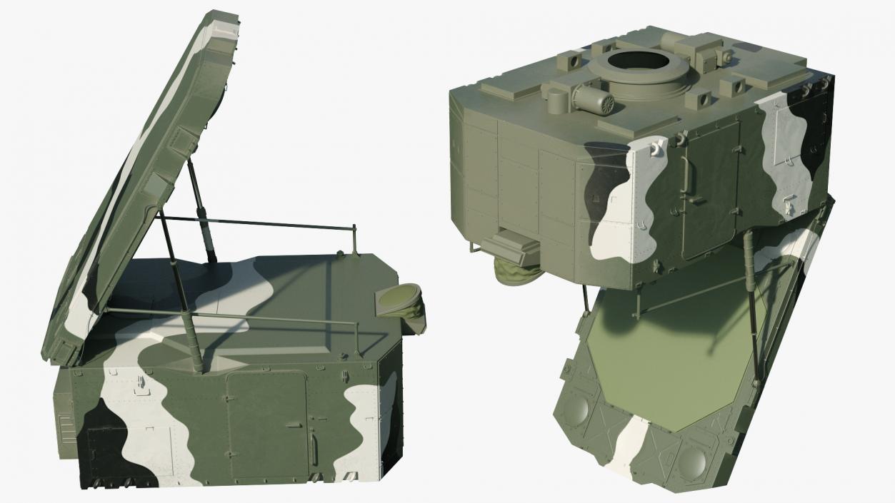 S300 Camouflage Radar Flap Lid B 3D