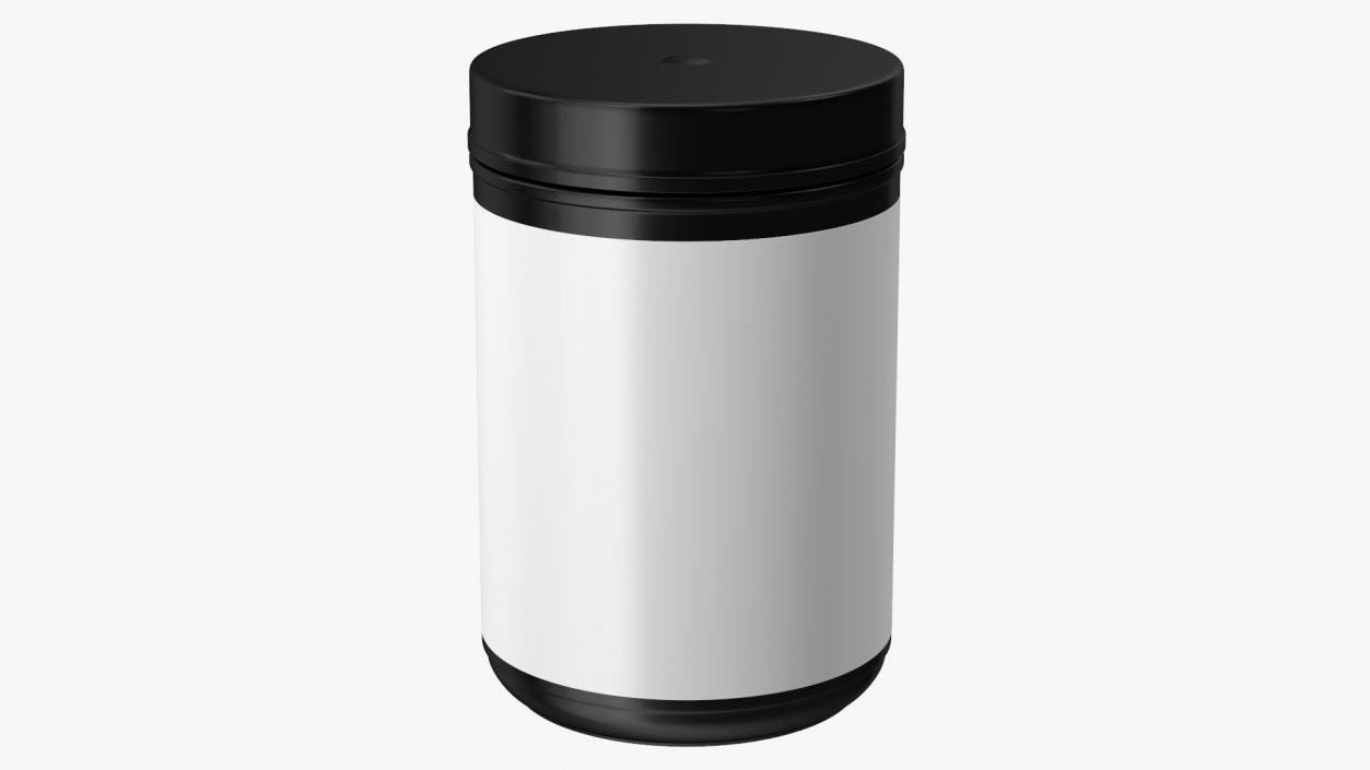 Multivitamin Blank Jar 3D