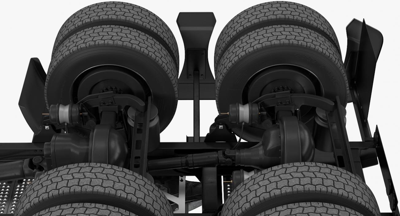 3D Heavy Duty Truck Generic Rigged