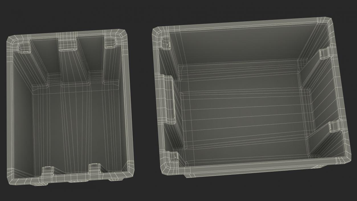 3D model Stack and Nest Totes