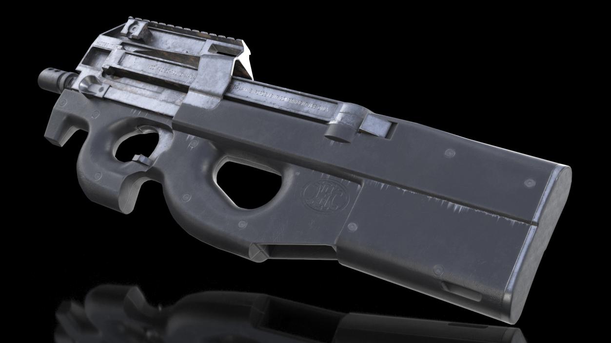 3D model P90 Game Weapon