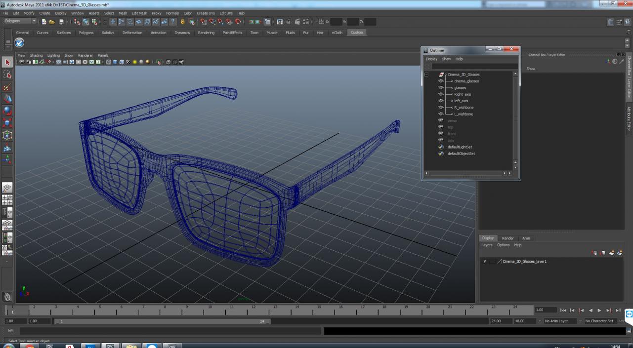 Cinema 3D Glasses 3D