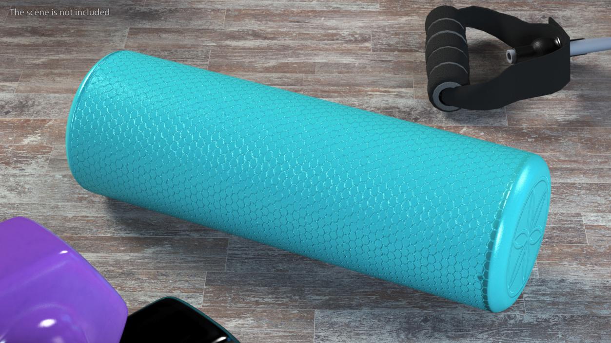 Compact Foam Roller 3D model