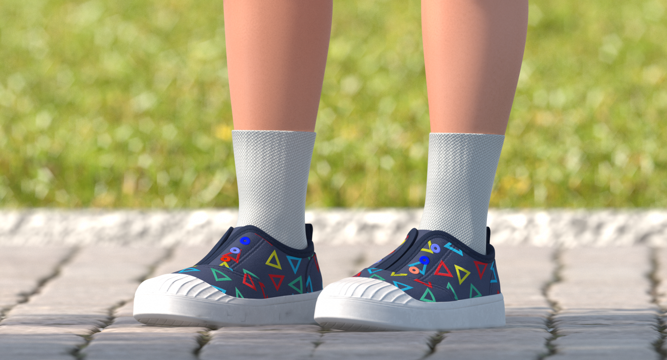 3D model Baby Shoes