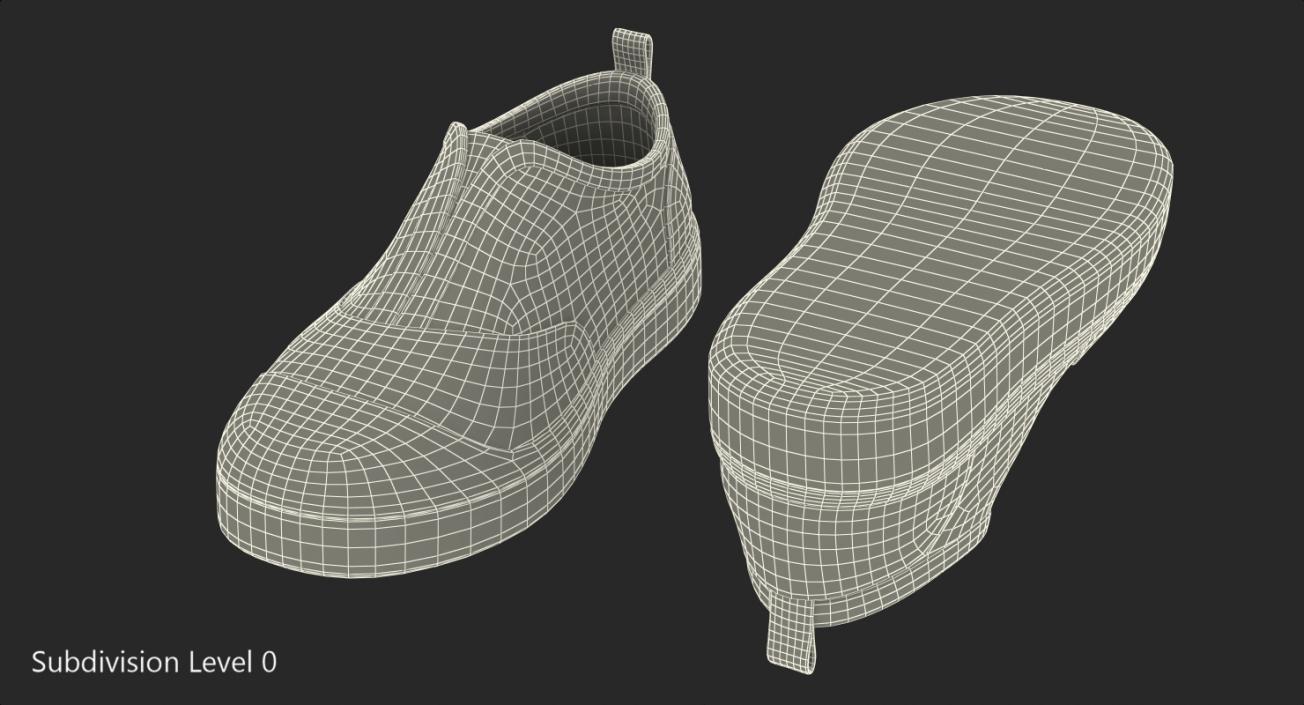 3D model Baby Shoes