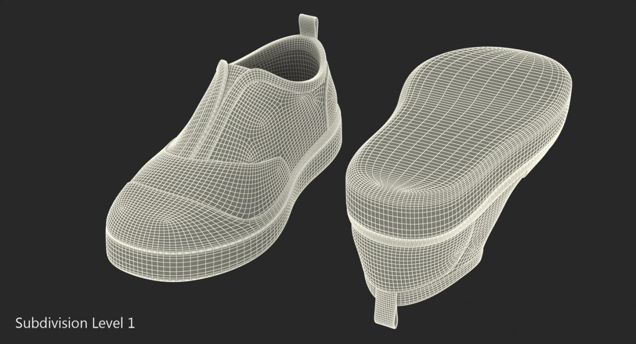 3D model Baby Shoes