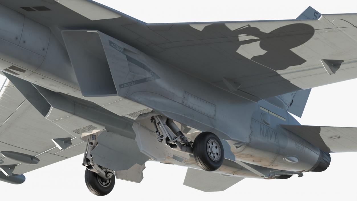 Aircraft Boeing EA-18G without Armament 3D model