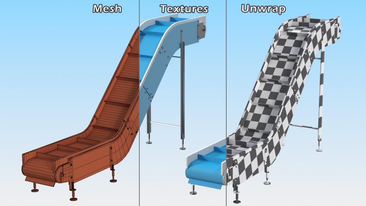 3D Incline Conveyor