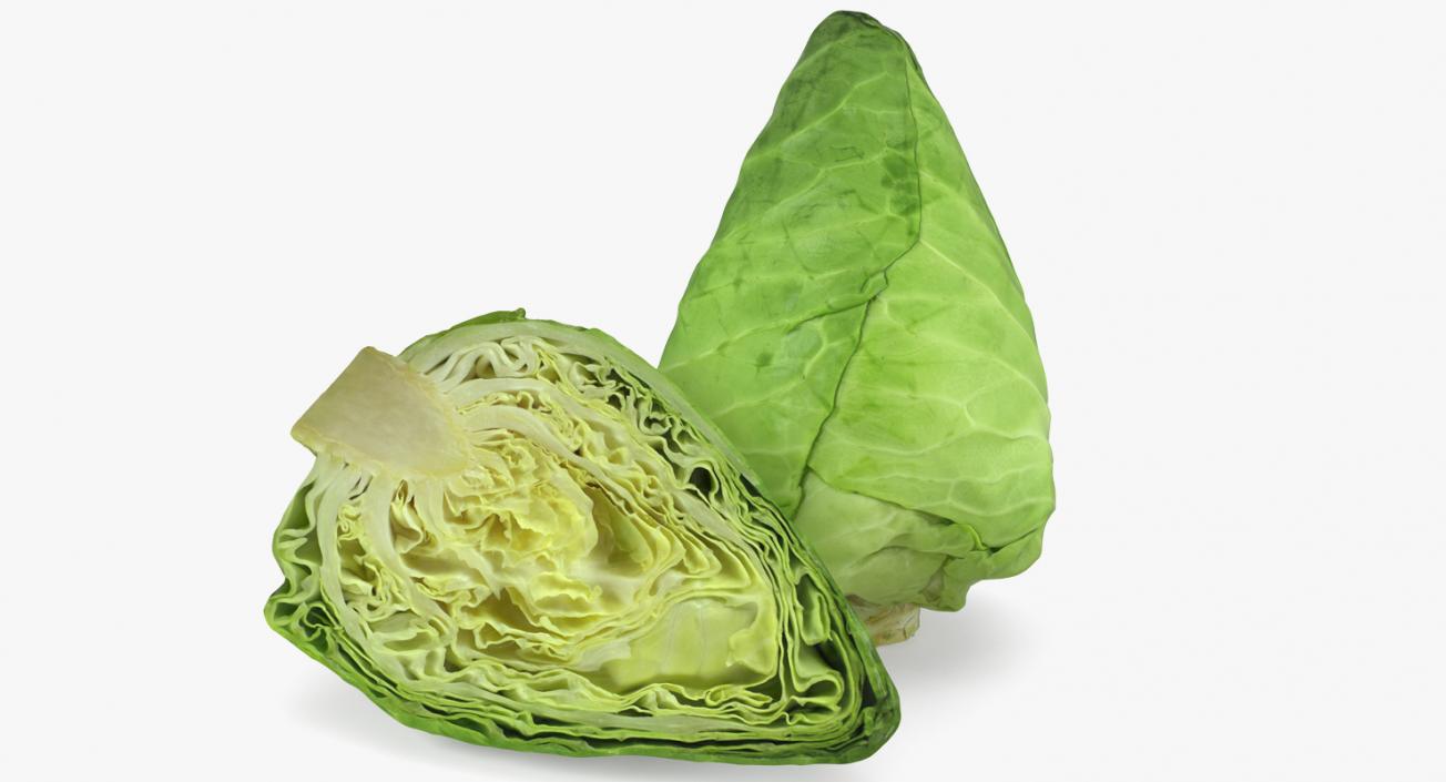 Sweetheart Cabbage Collection 3D model