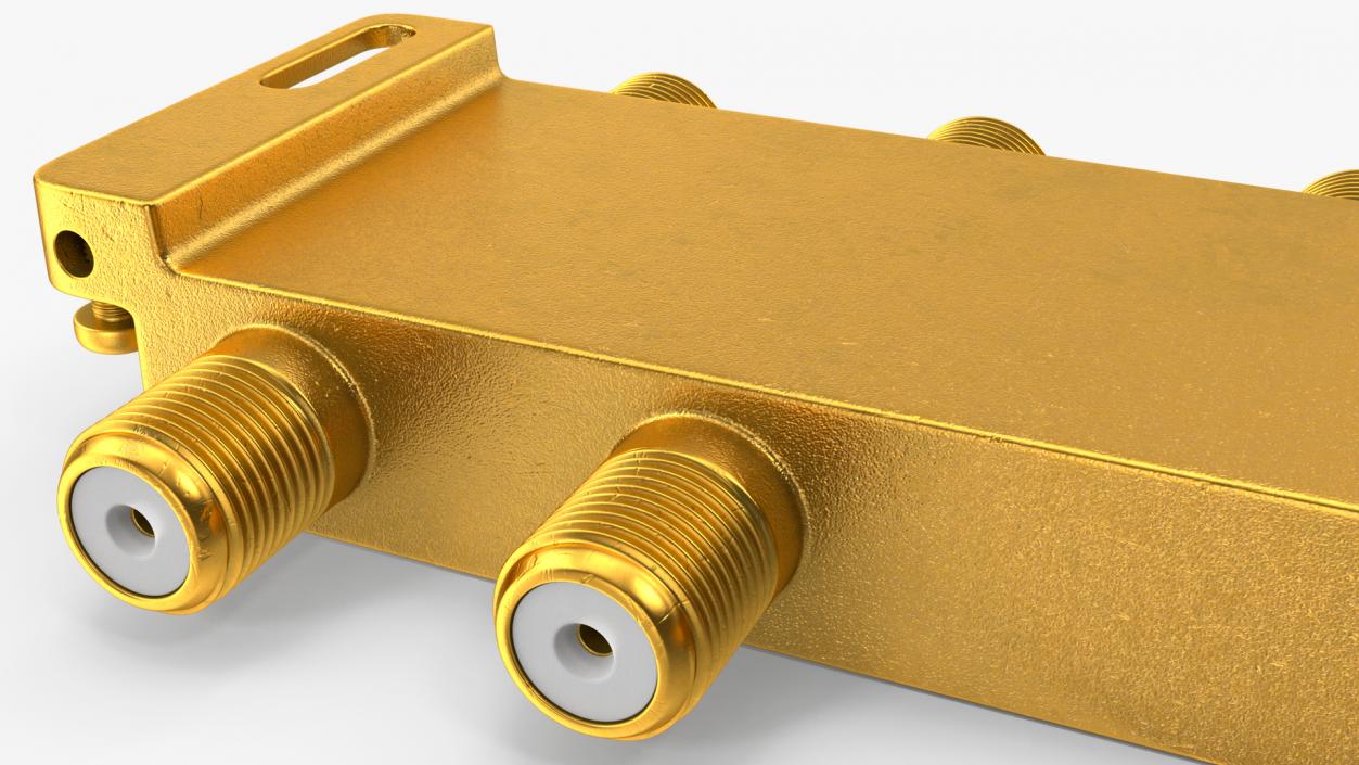 CATV Broadband Coaxial Splitter 8 Way 3D