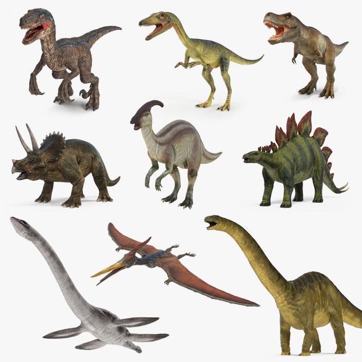 Dinosaurs 3D Models Collection 4 3D