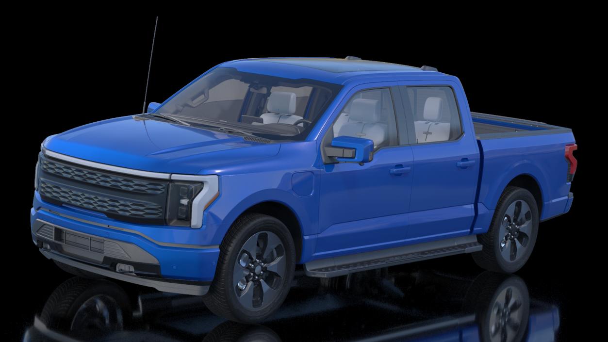 3D Electric Pickup Truck