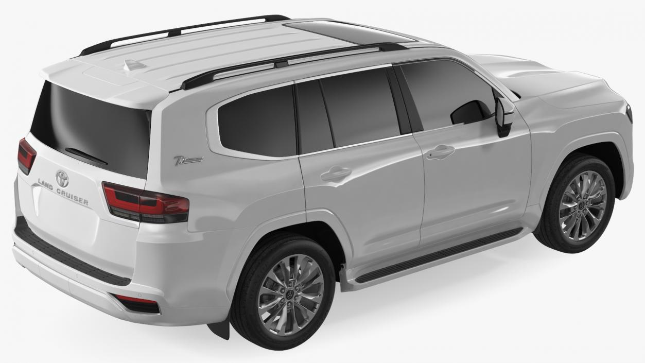 3D Toyota Land Cruiser 2022 Exterior Only model