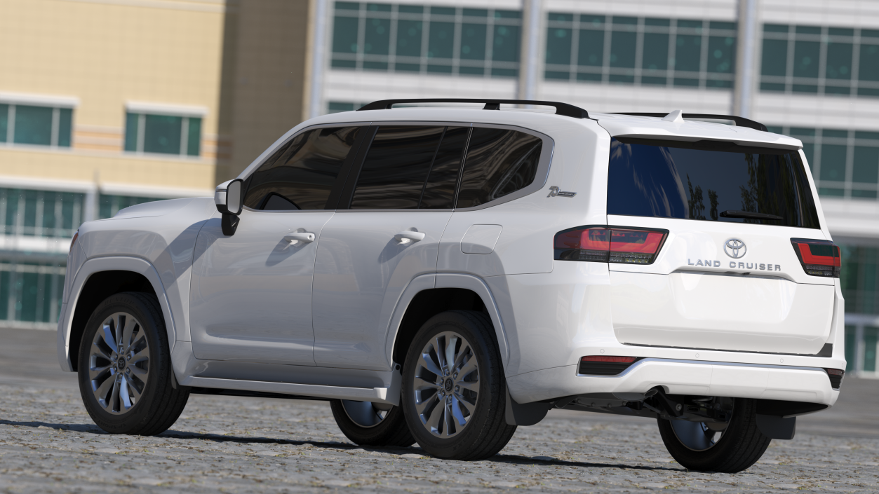 3D Toyota Land Cruiser 2022 Exterior Only model