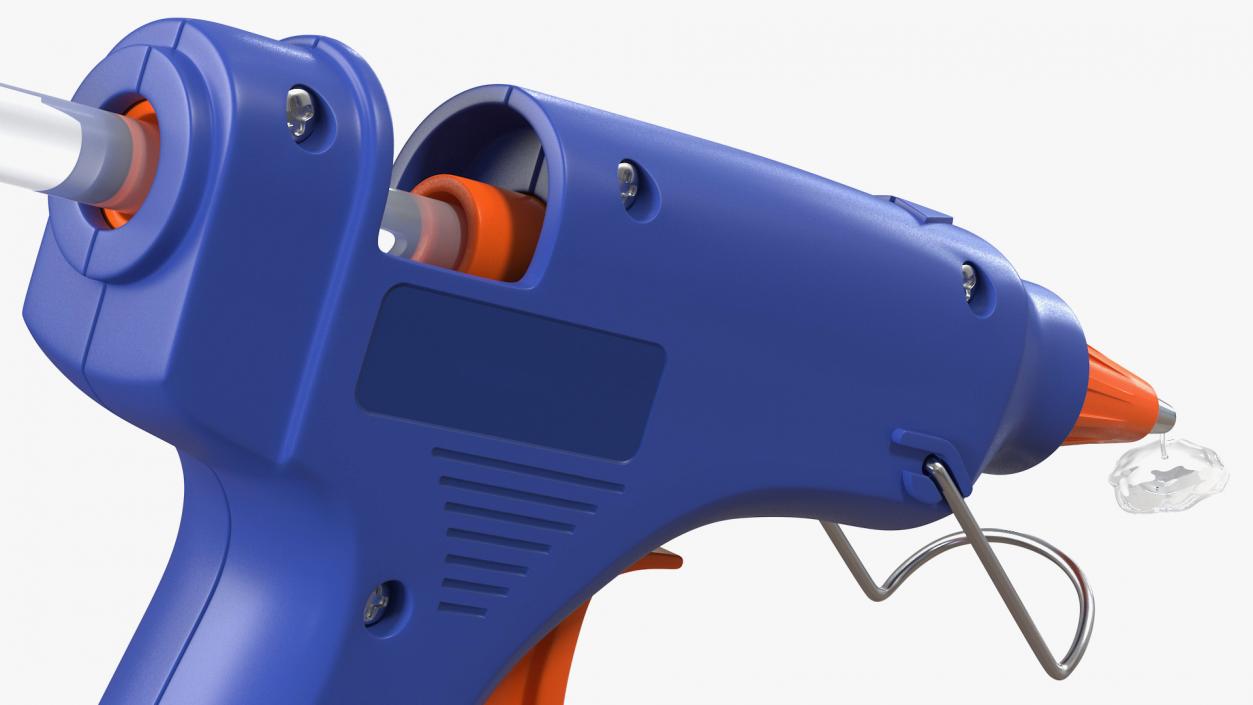 3D model CCbetter Hot Glue Gun with Glue Dripping