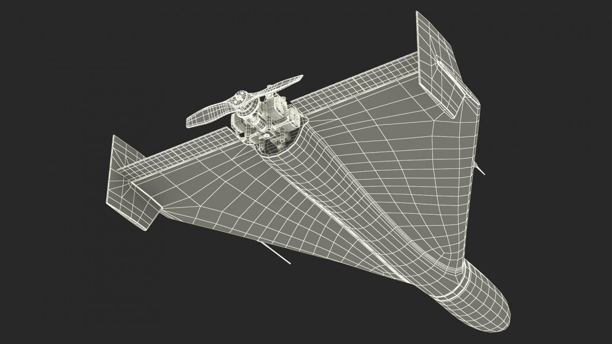 3D model Loitering Munition Rigged