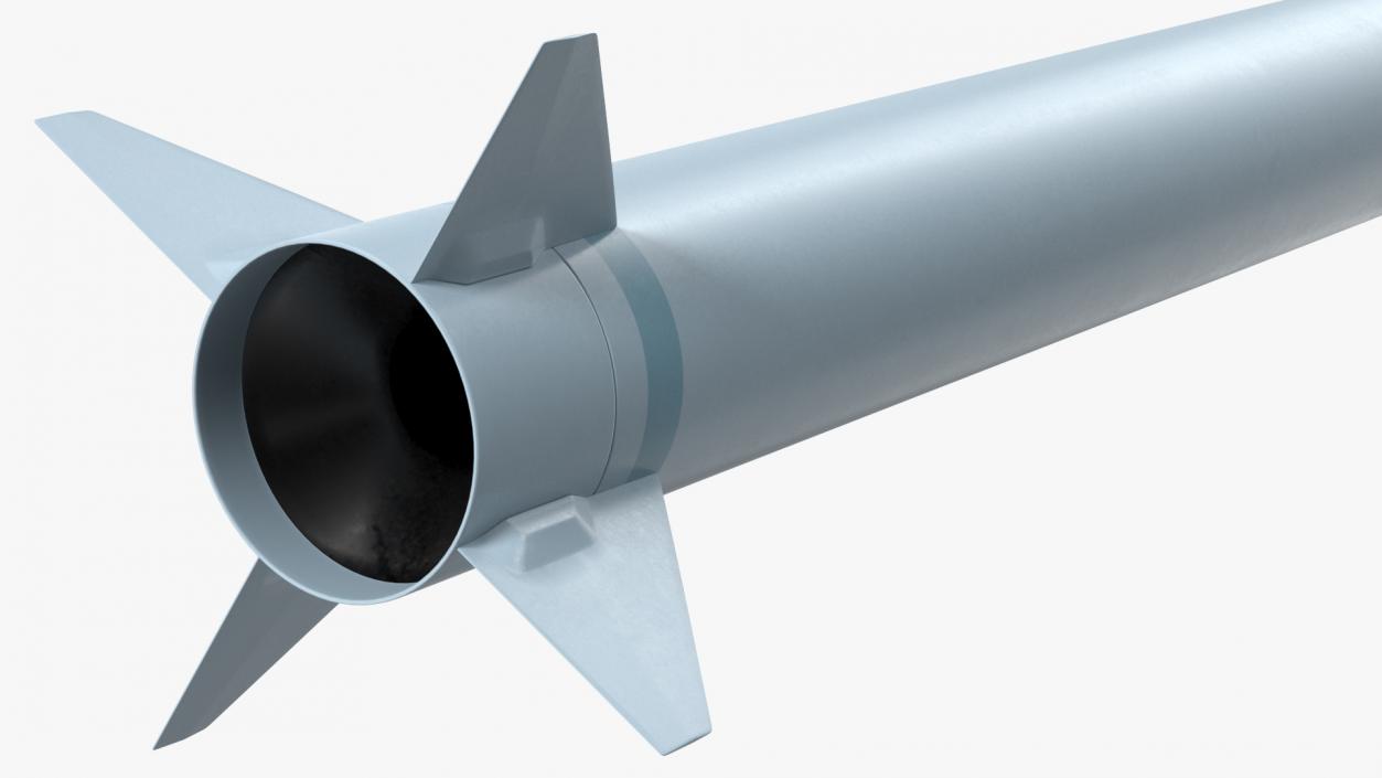 3D Interceptor Rocket model