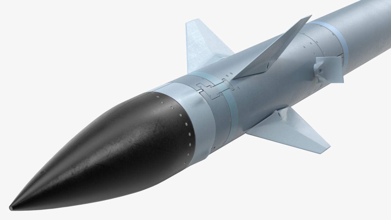 3D Interceptor Rocket model