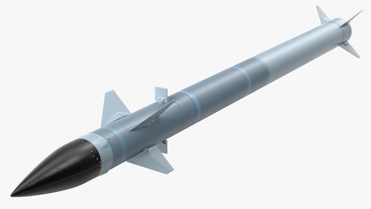 3D Interceptor Rocket model