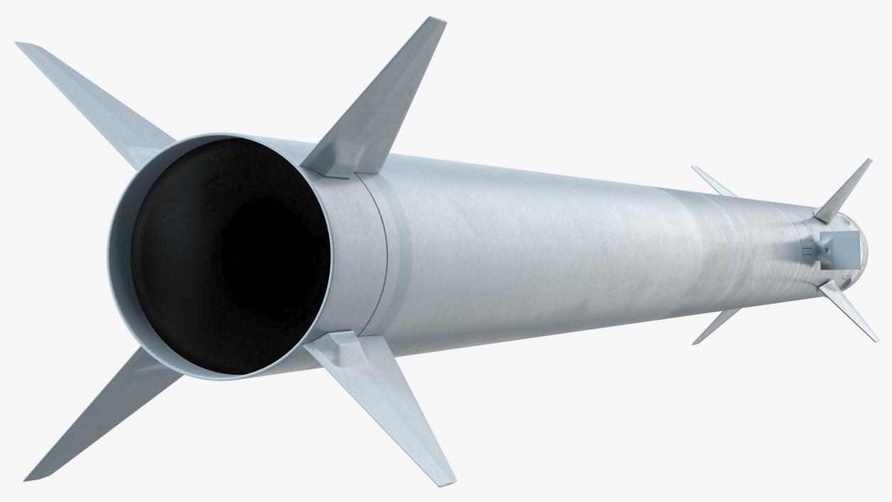 3D Interceptor Rocket model