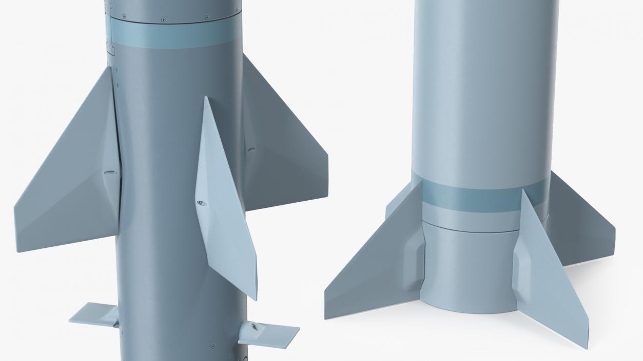 3D Interceptor Rocket model