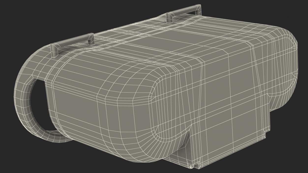 3D Remote Control Trench Roller model