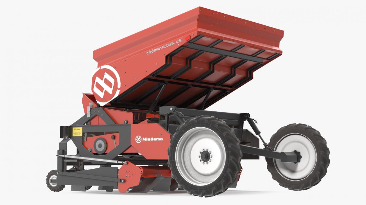 Miedema Structural 4000 Potato Planter Red Used 3D