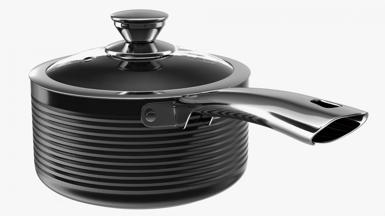 3D model Saucepan Set Generic