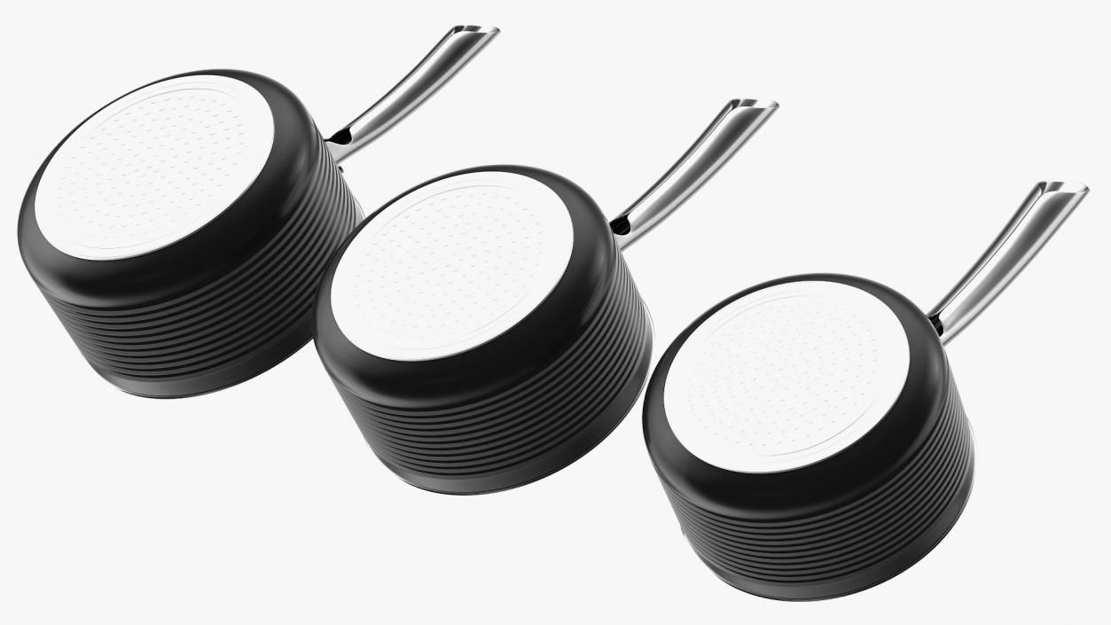 3D model Saucepan Set Generic