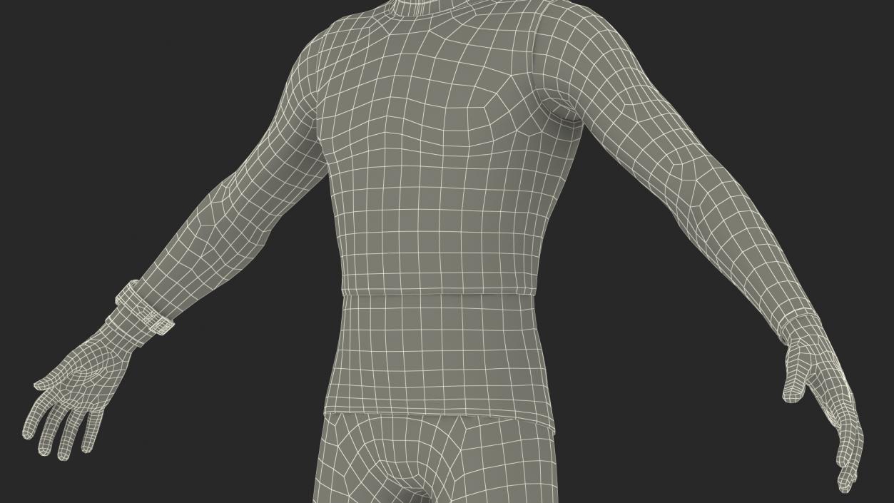 Winter Sport Suit 2 3D model