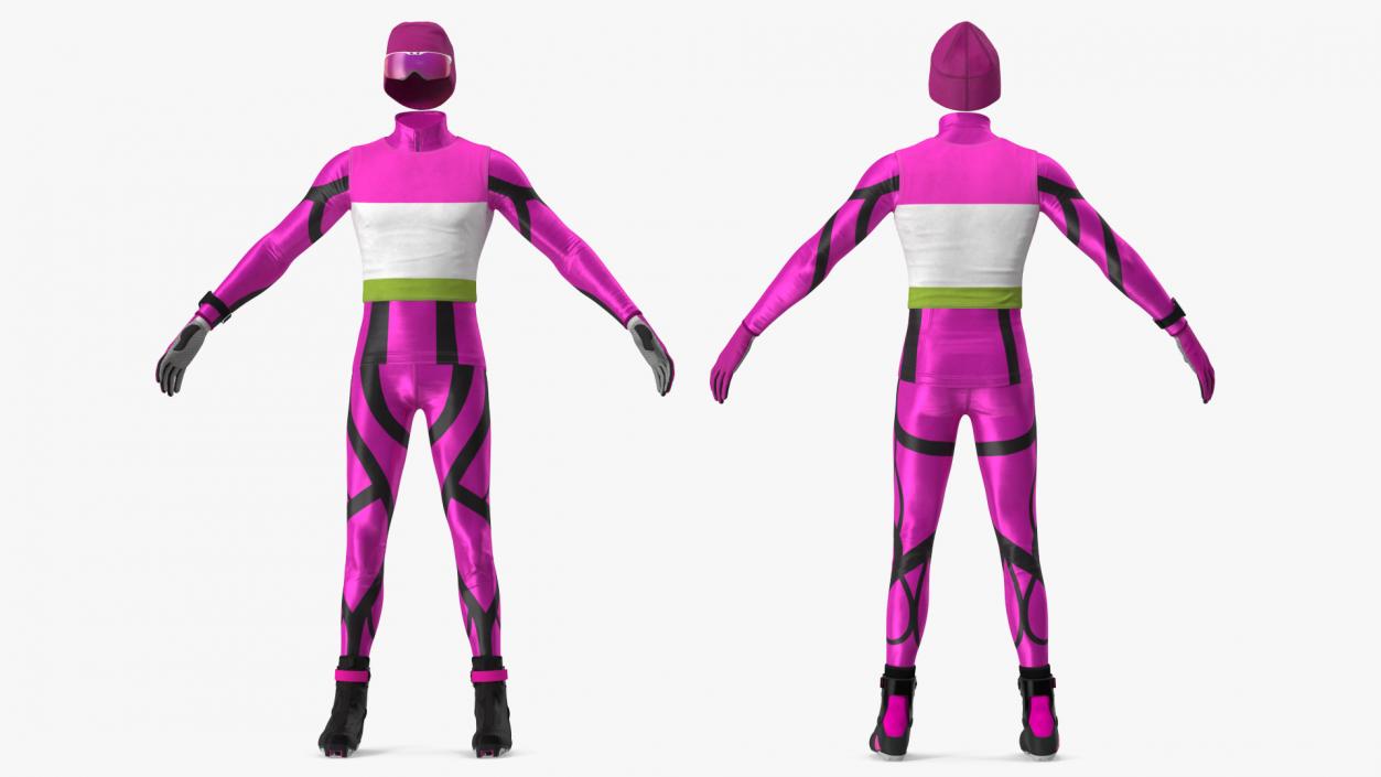 Winter Sport Suit 2 3D model