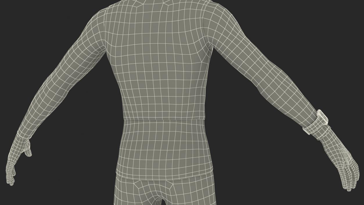 Winter Sport Suit 2 3D model