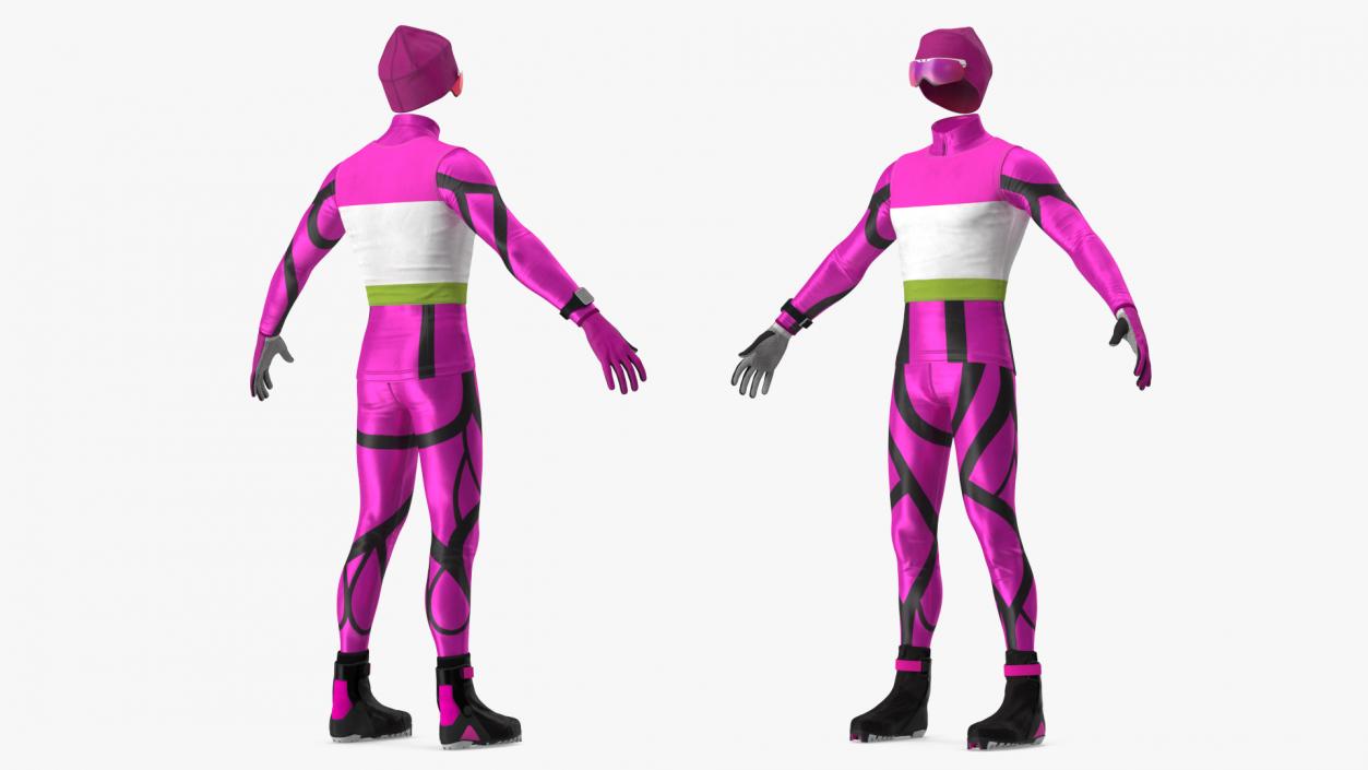 Winter Sport Suit 2 3D model