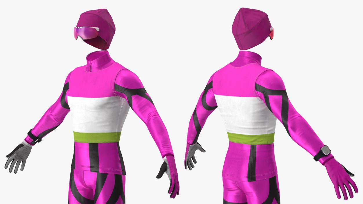 Winter Sport Suit 2 3D model